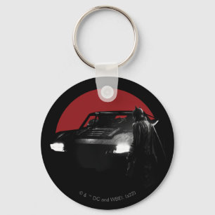 Batman & Batmobile Graphic Nyckelring