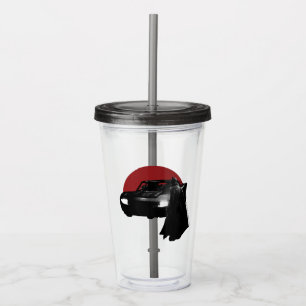 Batman & Batmobile Graphic Take Away Mugg