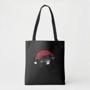 Batman & Batmobile Graphic Tygkasse