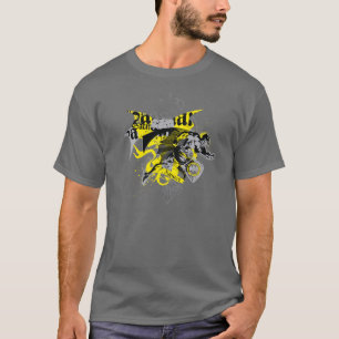 Batman Black and Gult Collage Tee