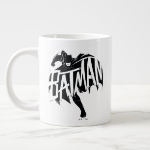 Batman Bläck Brush Namn Jumbo Mugg