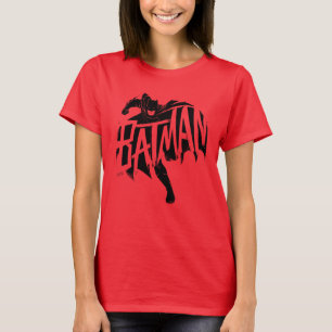 Batman Bläck Brush Namn T Shirt