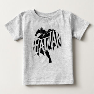 Batman Bläck Brush Namn T Shirt