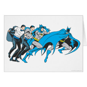Batman/Bruce Transformation Hälsningskort