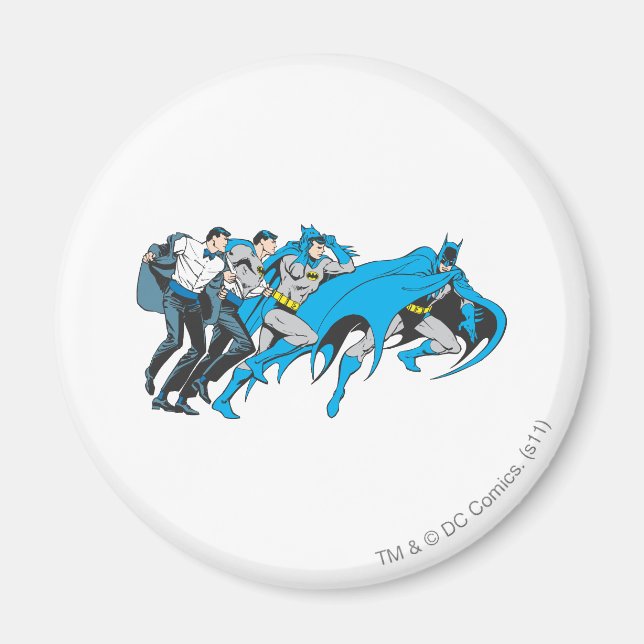 Batman/Bruce Transformation Magnet (Framsidan)