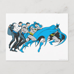Batman/Bruce Transformation Vykort