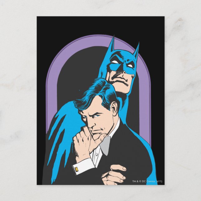 Batman/Bruce Vykort (Framsida)