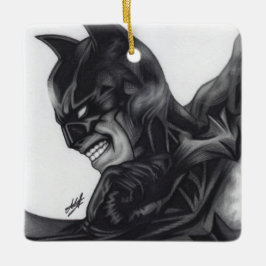 Batman ~ Bruce Wayne Julgransprydnad Keramik
