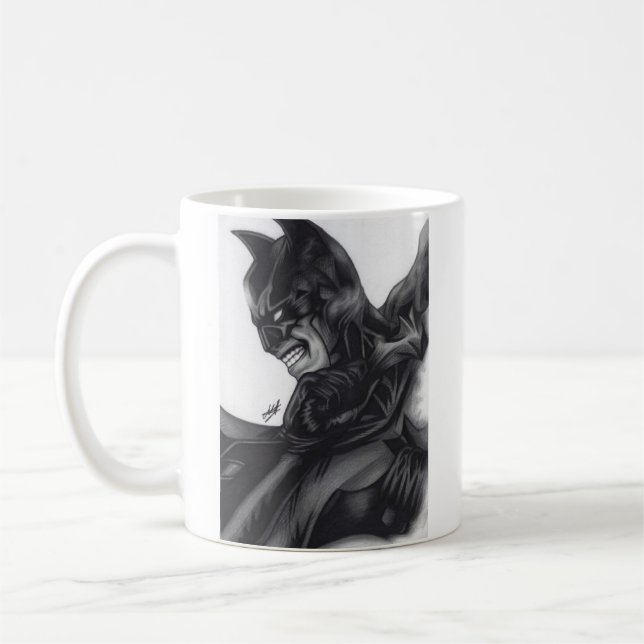 Batman ~ Bruce Wayne Kaffemugg (Vänster)