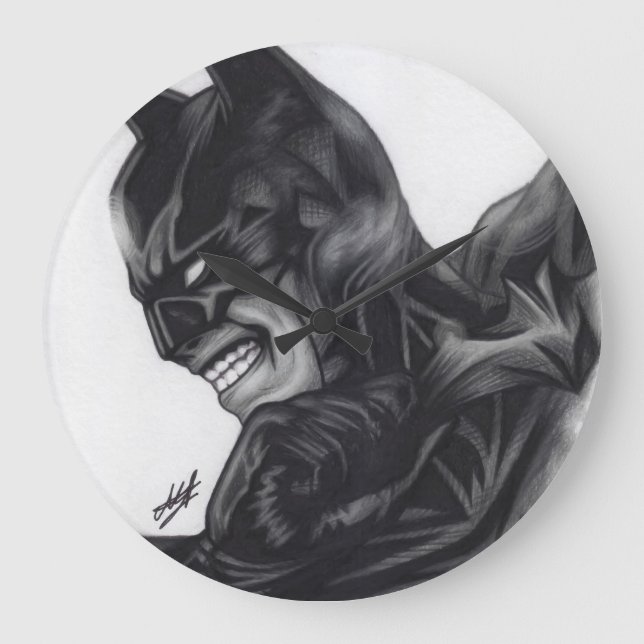Batman ~ Bruce Wayne Stor Klocka (Framsida)