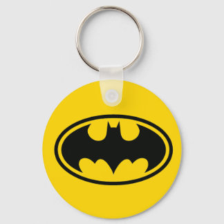 Batman Button Nyckelring