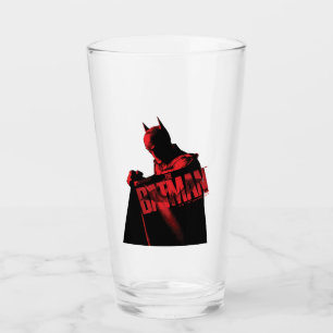 Batman Cape & Logotyp Glaskopp