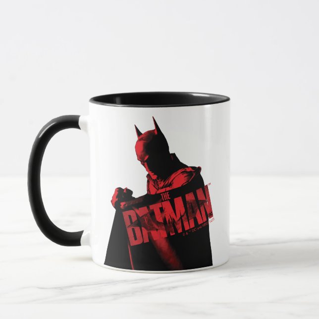 Batman Cape & Logotyp Mugg (Vänster)