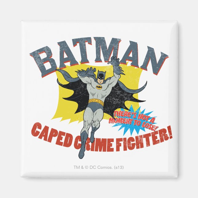 Batman Caped Crime Fighter Magnet (Framsidan)