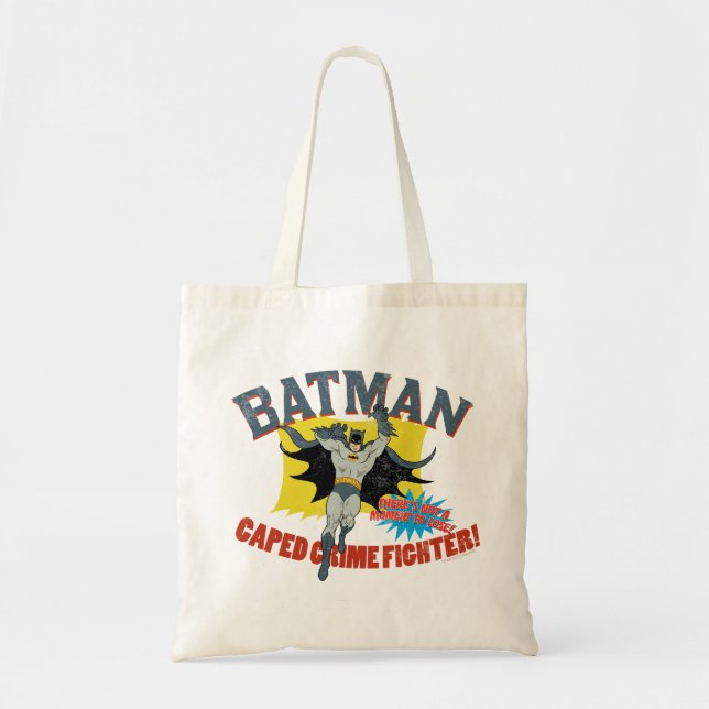 Batman Caped Crime Fighter Tygkasse (Framsidan)