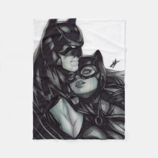 Batman & Catwoman ~ Bruce wayne & Selina Kyle Fleecefilt