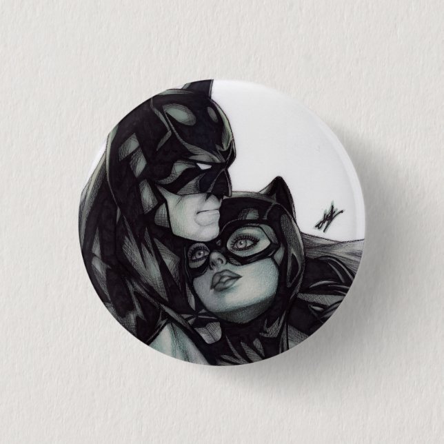 Batman & Catwoman ~ Bruce wayne & Selina Kyle Knapp (Framsida)