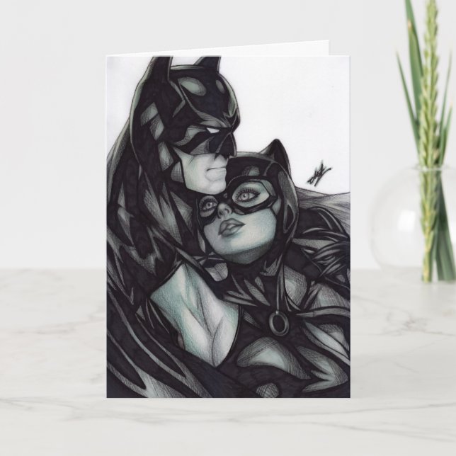 Batman & Catwoman ~ Bruce Wayne & Selina Kyle Kort (Framsida)