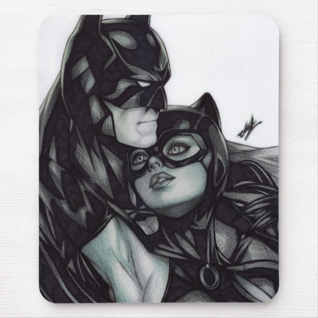 Batman & Catwoman ~ Bruce wayne & Selina Kyle Musmatta (Framsidan)