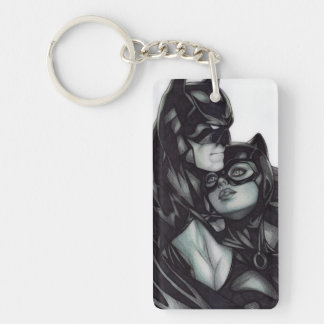 Batman & Catwoman ~ Bruce Wayne & Selina Kyle Nyckelring