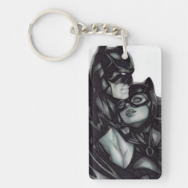 Batman & Catwoman ~ Bruce wayne & Selina Kyle Nyckelring