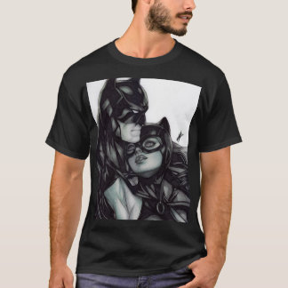 Batman & Catwoman ~ Bruce Wayne & Selina Kyle T Shirt