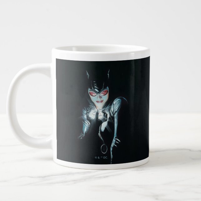 Batman Catwoman Faces of Evil Cover Illustration Jumbo Mugg (Vänster)