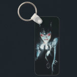Batman Catwoman Faces of Evil Cover Illustration Nyckelring<br><div class="desc">Catwoman is illuminated by the stunning diamond she holds in her claws! Grab this iconic illustration on an art print,  tote bag,  or many more customizable Zazzle products perfect for gifting or treating yourself!</div>