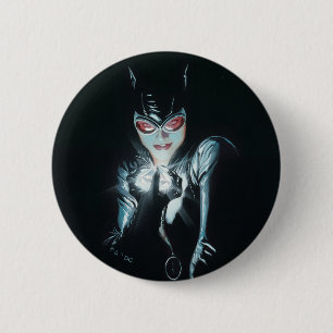 Batman Catwoman Faces of Evil Omslagsillustration Knapp