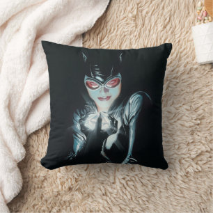 Batman Catwoman Faces of Evil Omslagsillustration Kudde