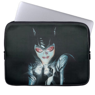 Batman Catwoman Faces of Evil Omslagsillustration Laptop Fodral