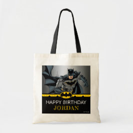 Batman | Chalkboard Grattis på födelsedagen Tygkasse