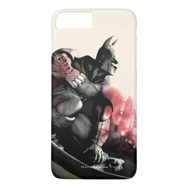Batman City Smoke Case-Mate iPhone Skal (Baksida)