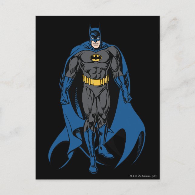 Batman Classic Stance Vykort (Framsida)