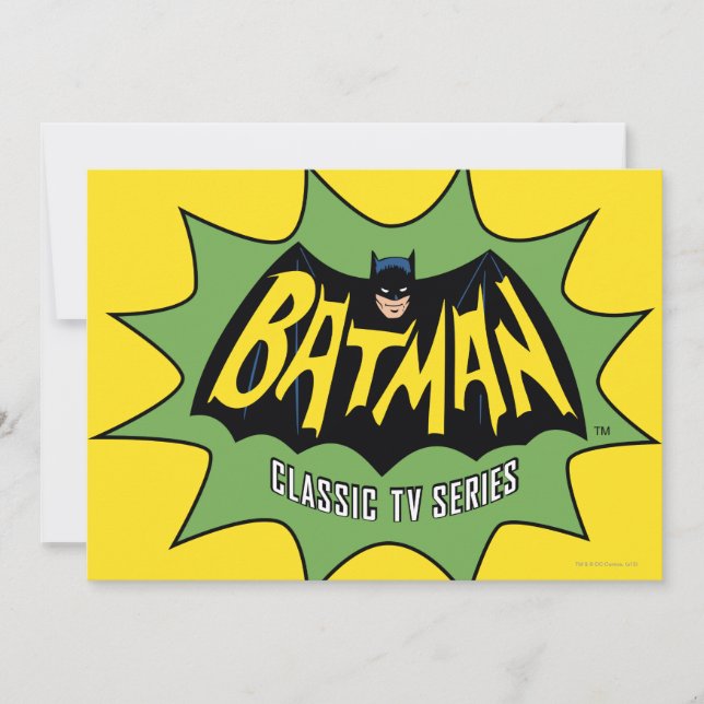 Batman Classic TV Series-Logotyp (Framsida)