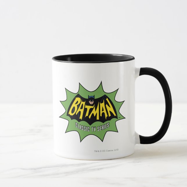 Batman Classic TV Series-Logotyp Mugg (Höger)
