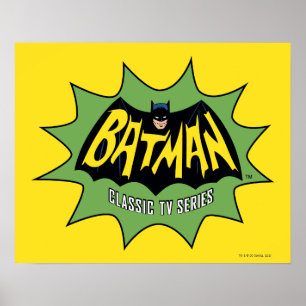 Batman Classic TV Series-Logotyp Poster