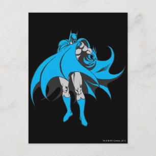 Batman Covers Ansikte Vykort