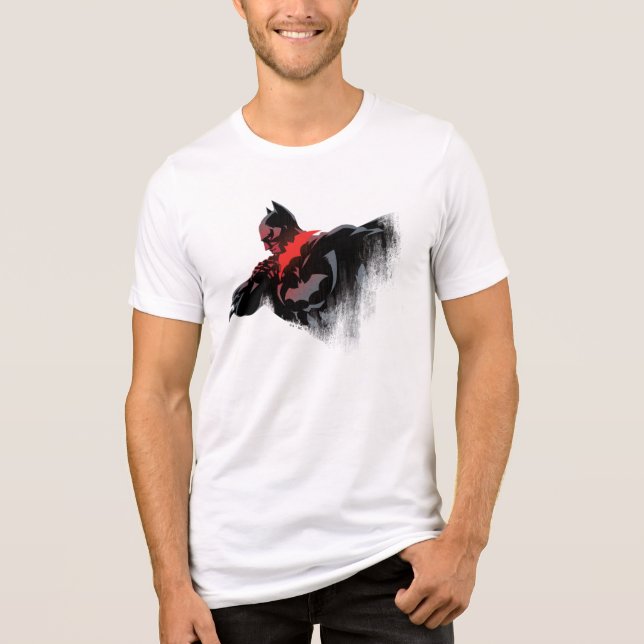 Batman Crimson Batarang T Shirt (Framsida)