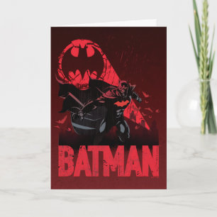 Batman Crimson Fladdermus Signal Kort