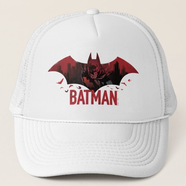 Batman Crimson Gotham Icon Keps (Framsida)