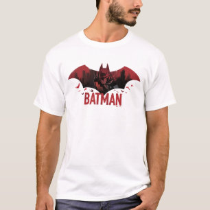 Batman Crimson Gotham Icon T Shirt