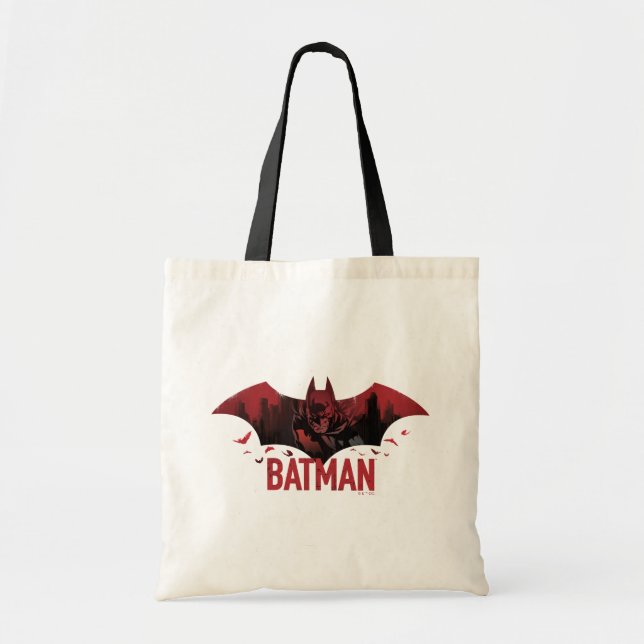 Batman Crimson Gotham Icon Tygkasse (Framsidan)