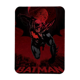 Batman Crimson Leap Magnet