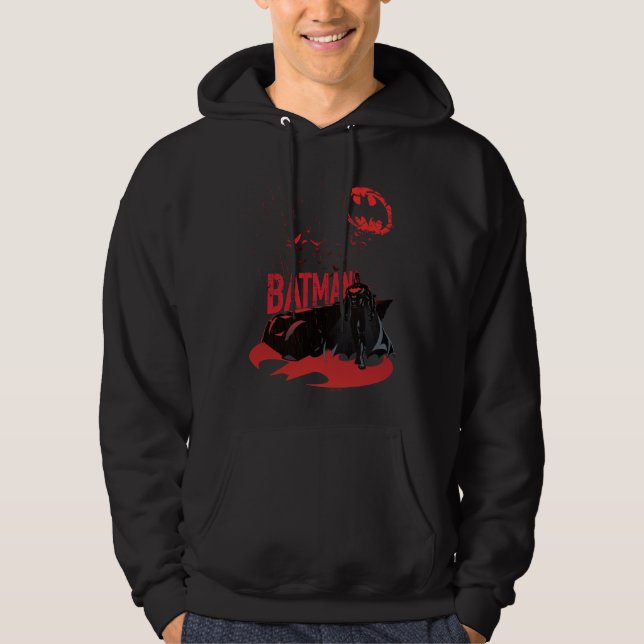 Batman Crimson Rain Hoodie (Framsida)