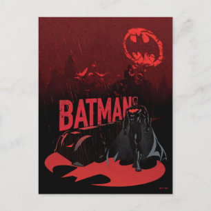 Batman Crimson Rain Vykort