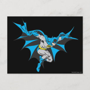 Batman Crouches Vykort