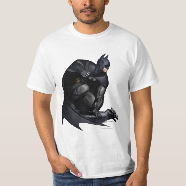 Batman Crouching T Shirt (Framsida)