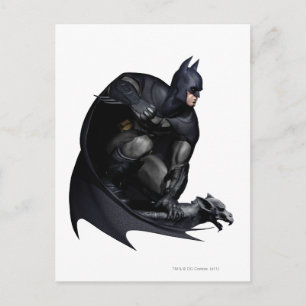 Batman Crouching Vykort