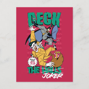 Batman Dekka Joker Vykort